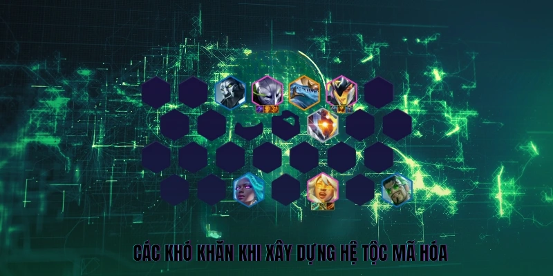 Các khó khăn khi xây dựng hệ tộc Mã Hóa